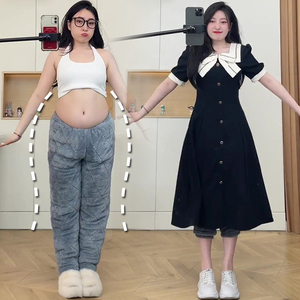 大码女装连衣裙夏季2023新款胖mm遮肚子减龄梨型身材显瘦黑色长裙