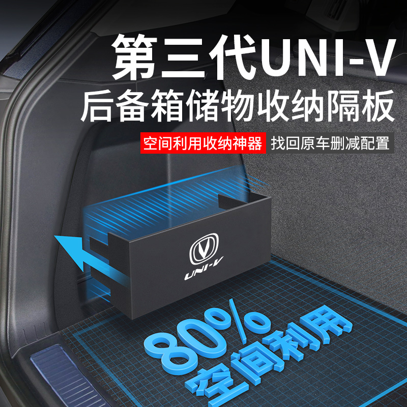 官方原配【长安UNIV】后备箱隔板