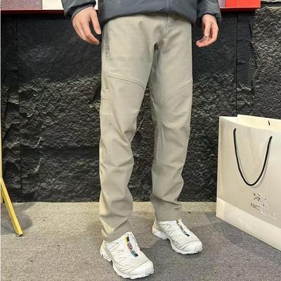 3.0升级3D立体裁剪冬加绒软壳裤