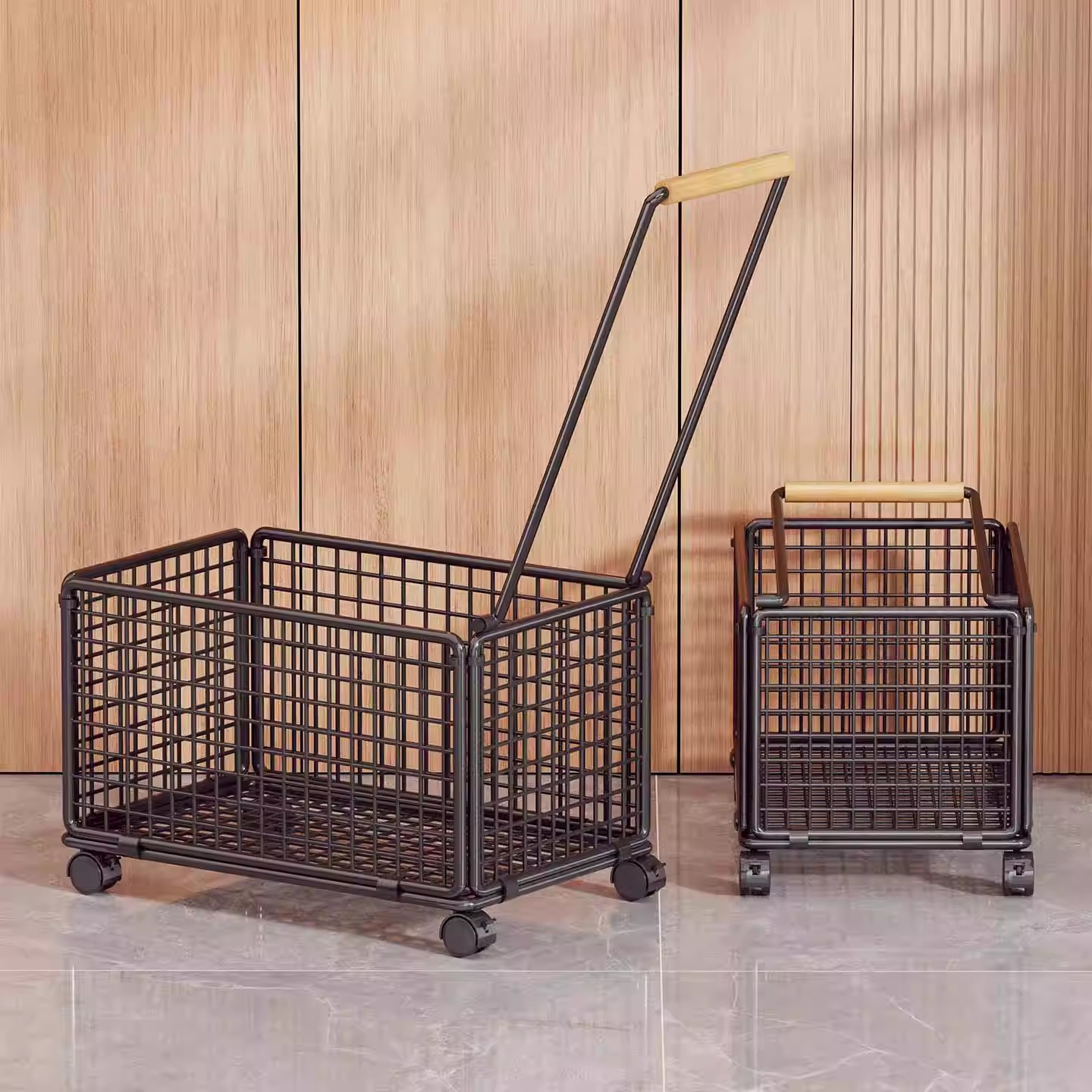 老年人轻便手推车宠物拉杆拖车