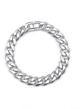 欧美嘻哈hiphop不锈钢珠宝手链