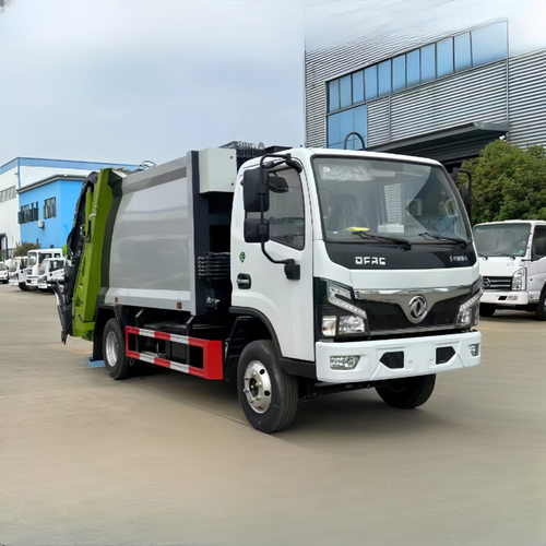 东风福瑞卡6方压缩垃圾车小区物业街道市政环卫垃圾转运车厂家直