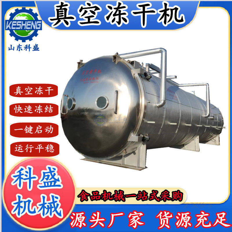 真空冻干机 食品果蔬冷冻干燥设备 肉制品海鲜低温真空冻干机厂家