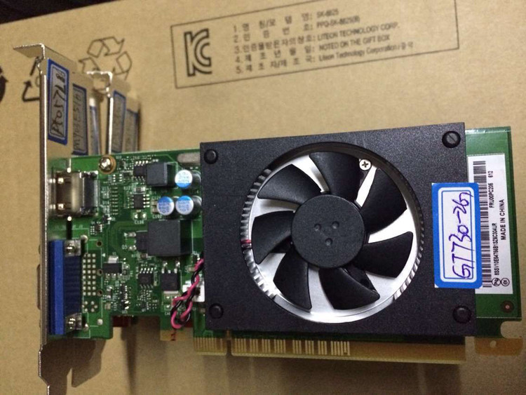 联想/Lenovo GT730 2G 显卡 全新拆机台式机原装带主机号全国联保