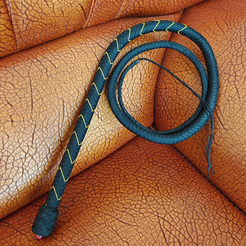 美式牛仔伞绳鞭子响鞭甩鞭健身鞭武术影视道具蛇鞭手工编织可定制