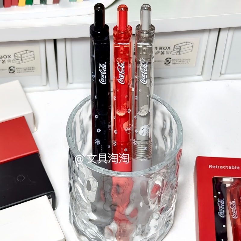 kaco珍宝冰川探险按动中性笔联名