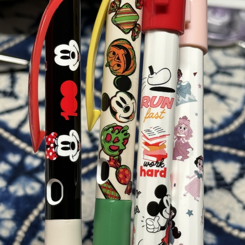 国誉米奇米妮中性笔按动款高颜值