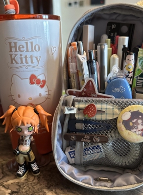 日本KOKUYO国誉站立式笔袋173大容量学生用文具收纳可立式铅笔盒文具盒多功能笔盒通用男孩女孩小学初中高中