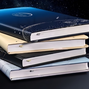 日本KOKUYO国誉天文学无线装订本高端A5硬面本加厚笔记本星球初高中学生记事本横线商务办公学习本子A6备忘本