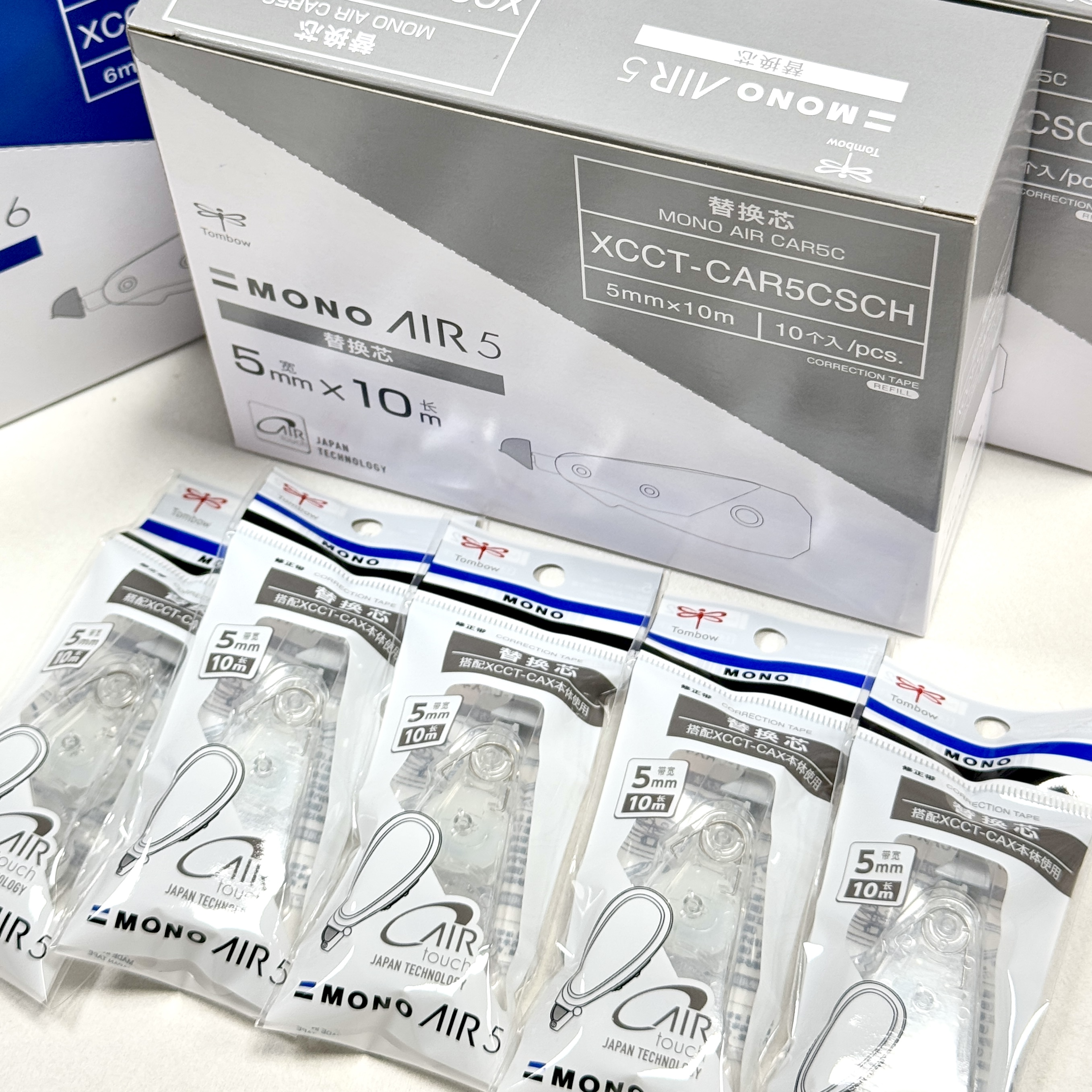 Tombow蜻蜓mono修正带替芯盒装