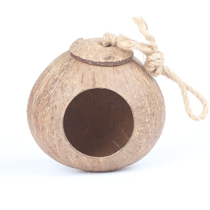 椰子壳鸟窝虎皮牡丹鹦鹉啃咬繁殖鸟巢鸟房玩具用品鸟笼配件大全,宠物/宠物食品及用品,鸟窝,淘宝优惠券,粉丝福利购,淘宝优惠卷