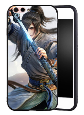 适用于华为OPPOR11壳手机R11sR9硅胶R9SPLUS潮男女款天涯明月刀mi