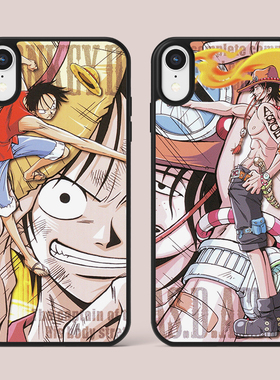 适用于红米硅胶壳手机海贼王路飞女帝情侣K20PROnote8pro87AK