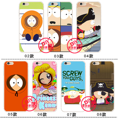 适用于南方公园7/13/x保护壳iPhone8/12/plus手机壳r9s套South Park