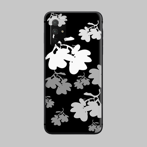 适用于荣耀v30pro/v40/v20手机壳50se/30s/60/10韩系冷淡风花朵磨砂