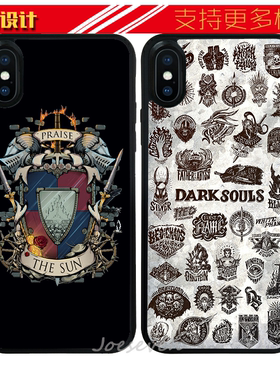 适用于DarkSouls黑暗之魂苹果13MAX手机壳iphone11PRO防摔7软11pro