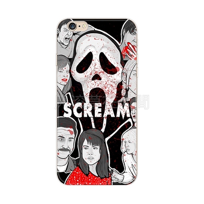适用于华为iphonexs苹果11pro小米手机壳美剧scream惊声尖叫三星