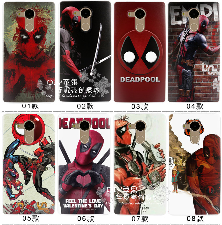 适用于华为漫威死侍Deadpool P10 mate9手机壳荣耀9硅胶8/X 7mi
