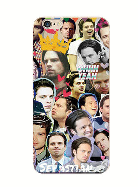 华为适用于13/7plus苹果Xp20pro壳手机塞巴斯蒂安Bucky冬日战士