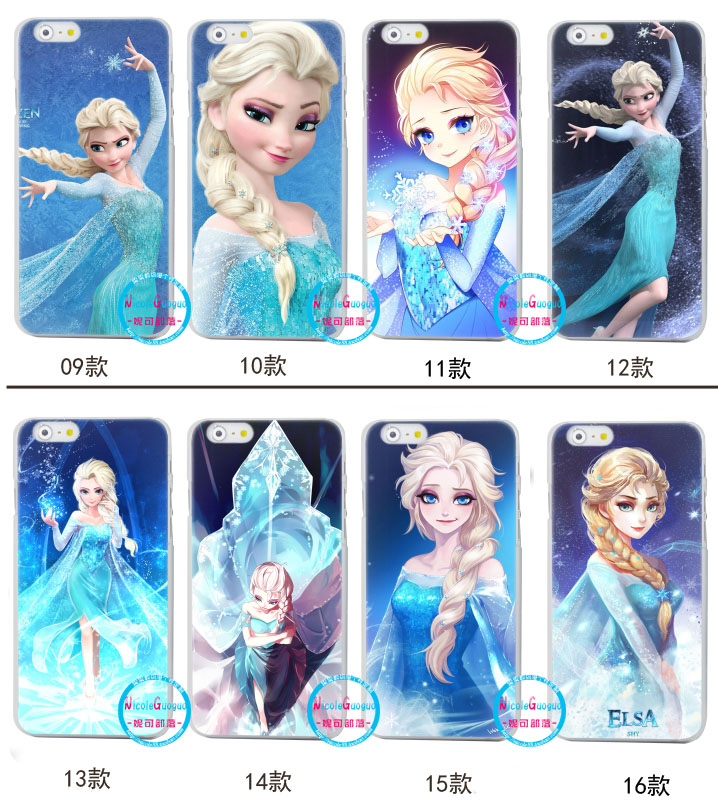 适用于冰雪奇缘iphone7 8 x 13 se手机壳12 plus软壳皇后艾尔莎ELSA