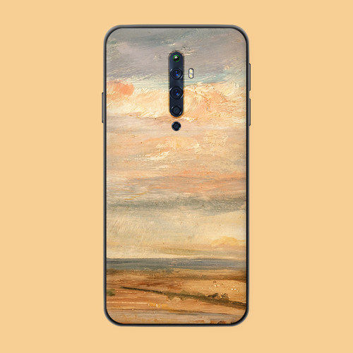 适用于磨砂全包油画oppofindx3手机壳Reno/5/7se美术ace艺术R17pro
