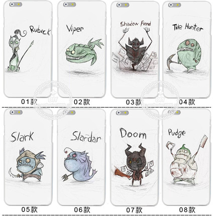适用于饥荒刀塔2dotaiphone11/X7plus 12 13e手机保护壳oppor11定制