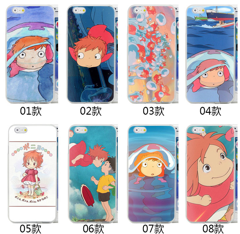 适用于华为iphone8壳手机8p7//12防摔plus硅胶iphoneX金鱼ponyomi