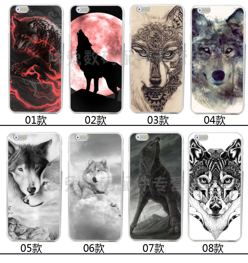 适用于x全包软壳iphone11/7//12/plus手机保护壳套13硅胶狼图腾