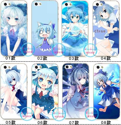 适用于8动漫iphone13/x 12手机壳7 plus东方project琪露诺Cirno