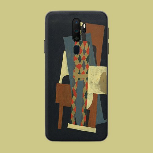 适用于毕加索小丑手机壳oppoa11x艺术生a5/3美术a52/a9x复古a9涂鸦8