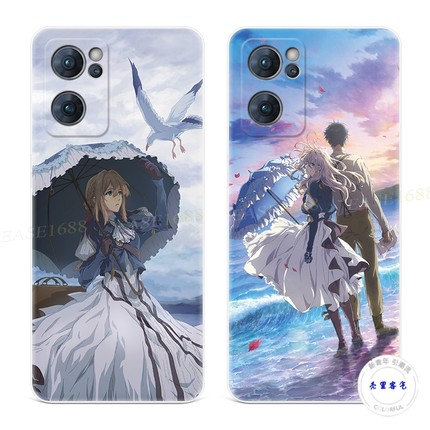 紫罗兰永恒花园9适用于oppo reno7手机壳8pro+6情侣4se薇尔莉特5k文艺3元气版2z女款Ace轻薄软十