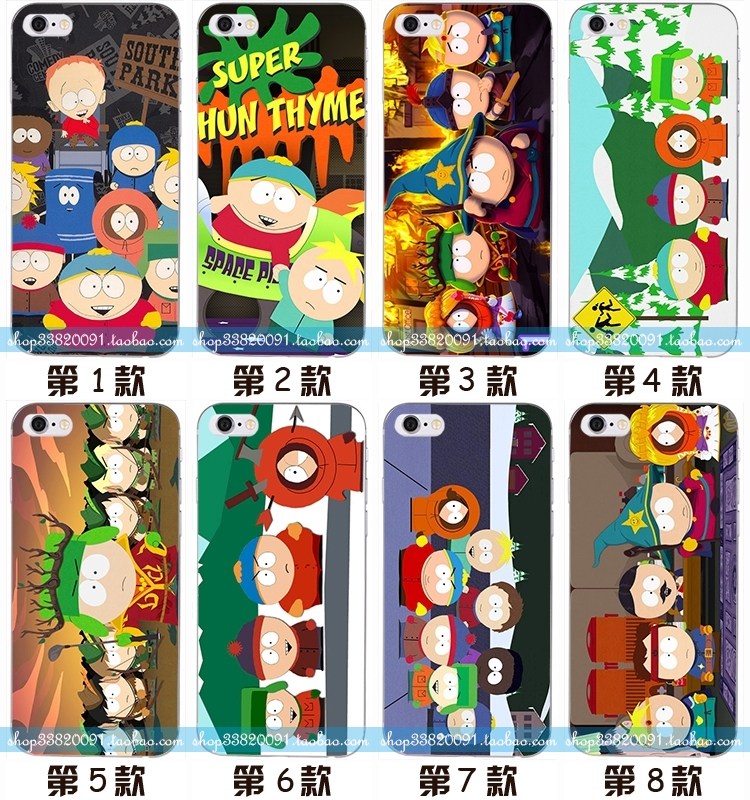 适用于华为X手机壳iphone11/7//12plus硅胶13潮男se女款南方公园mi