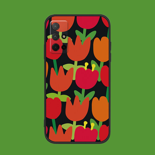 适用于荣耀30S/50se手机壳20/10防摔硅胶软v30pro/v40/60复古郁金香