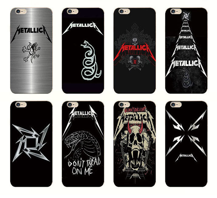 适用于华为iphonexs/7plusp10荣耀8OPPOR9手机壳Metallica金属乐队