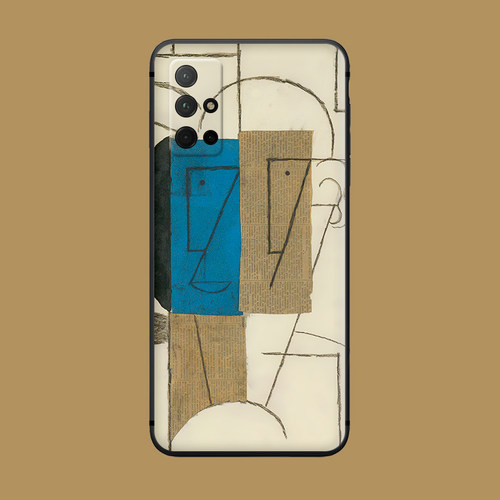 适用于荣耀v40/v30Pro手机壳30s/60/50se欧美艺术毕加索磨砂全包软9