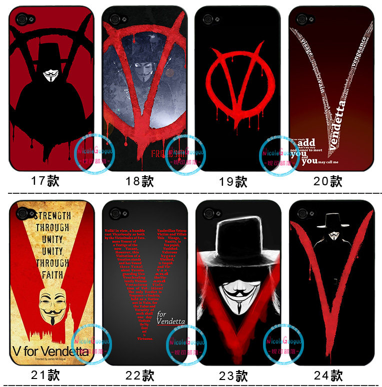 适用于V字仇杀队7 plus壳手机iphone11手机套12/13/X保护套V怪客13