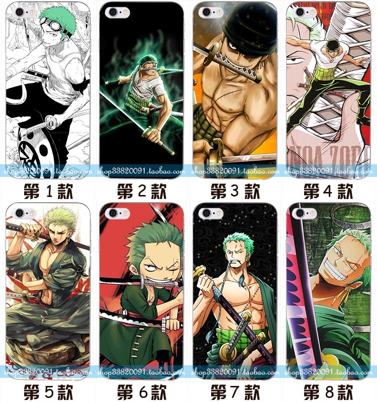 适用于华为11壳手机7/12硅胶plus全包iphoneXXS男女款P海贼王索隆mi