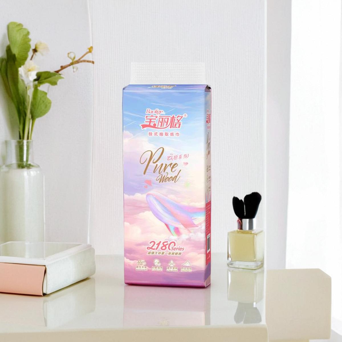 2180系悬挂式抽纸大包可湿水加厚