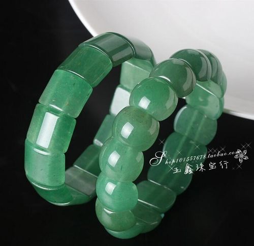 天然翡翠东陵玉手正品嫩绿男女