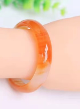 爆款新品红色飘花花俏  色手镯女款手镯 气质精美时尚百搭