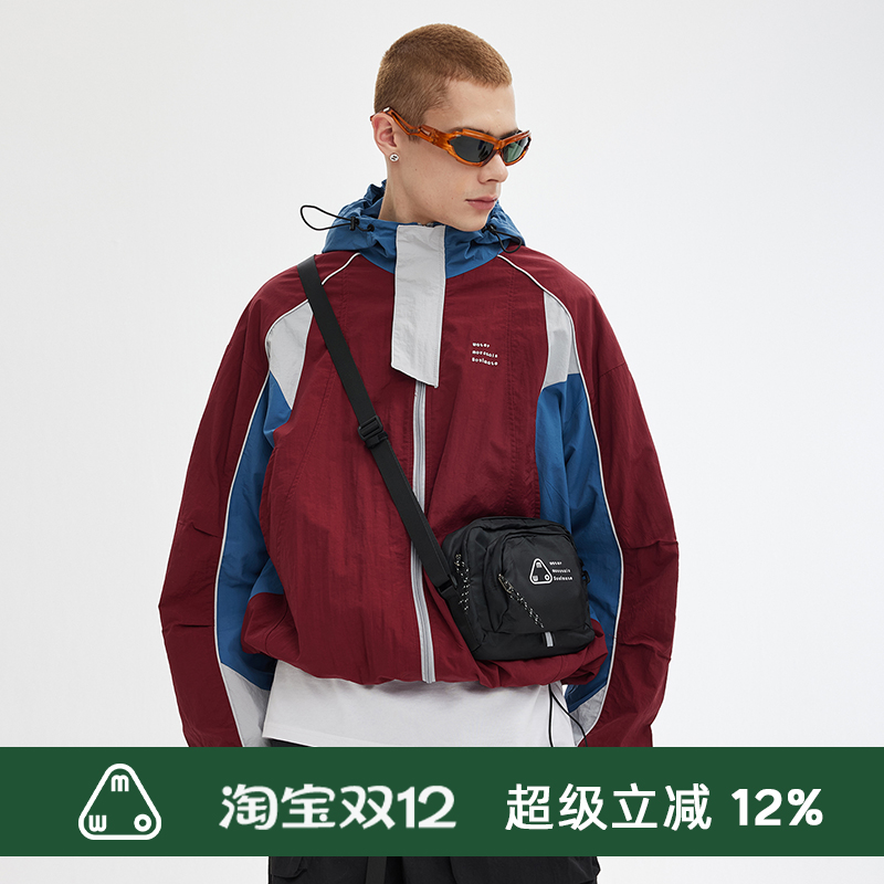 MWO轻户外撞色拼接男女同款