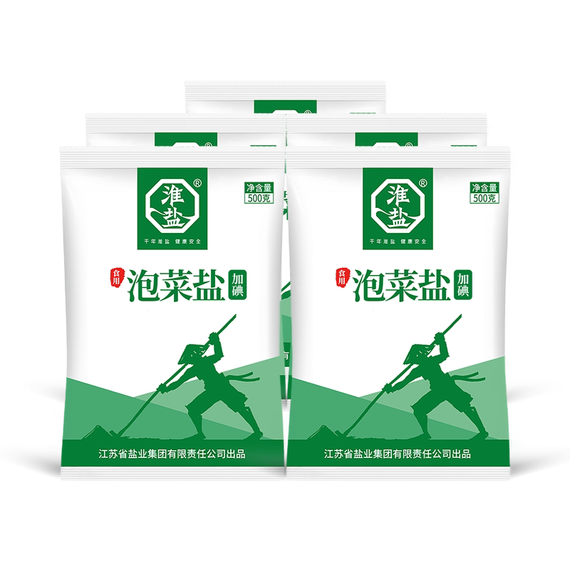淮盐泡菜盐加碘粗盐腌制