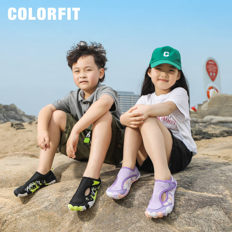 COLORFIT户外玩水防割沙滩鞋