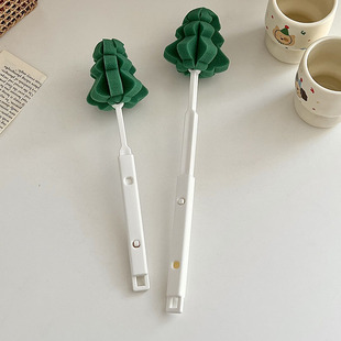 糖小姐韩国ins杯子刷海绵刷花瓶刷家用厨房刷子长柄奶瓶清洁刷