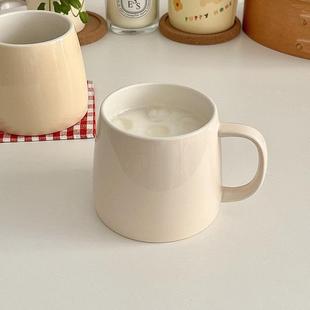 ins陶瓷马克杯家用咖啡杯情侣水杯牛奶杯早餐杯茶杯 糖小姐日式