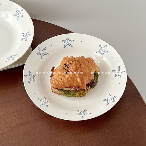 ins风盘子有用菜盘法式餐盘