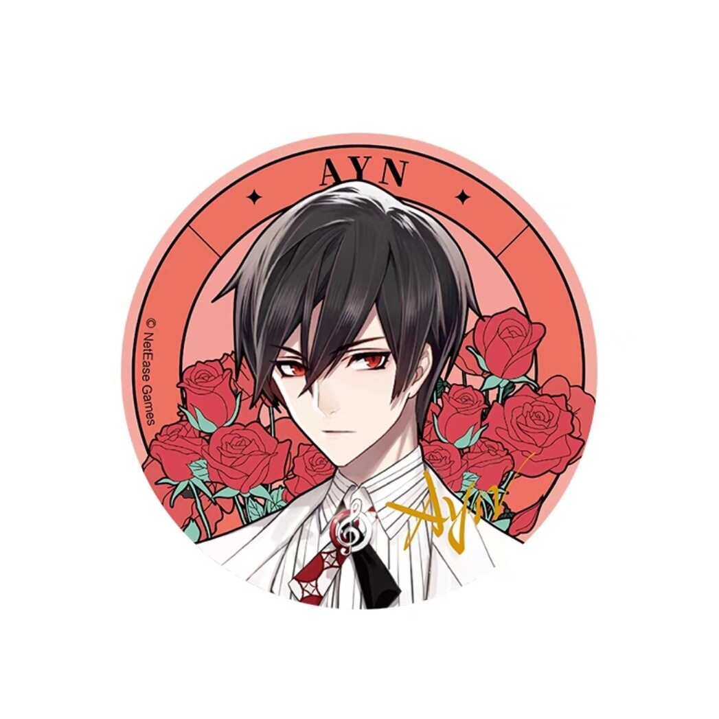 时空中的绘旅人白色情人节系列艾因路辰罗夏叶瑄司岚周边吧唧礼物