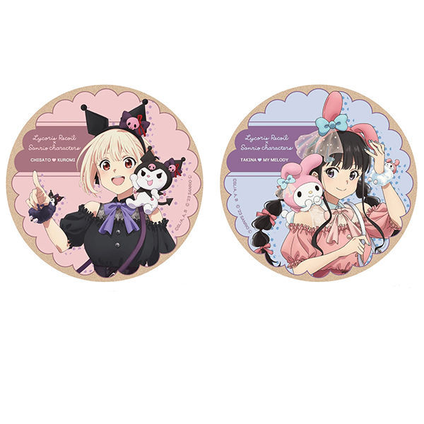 莉可丽丝周边徽章锦木千束井之上泷奈挂件胸章吧唧马口铁胸针