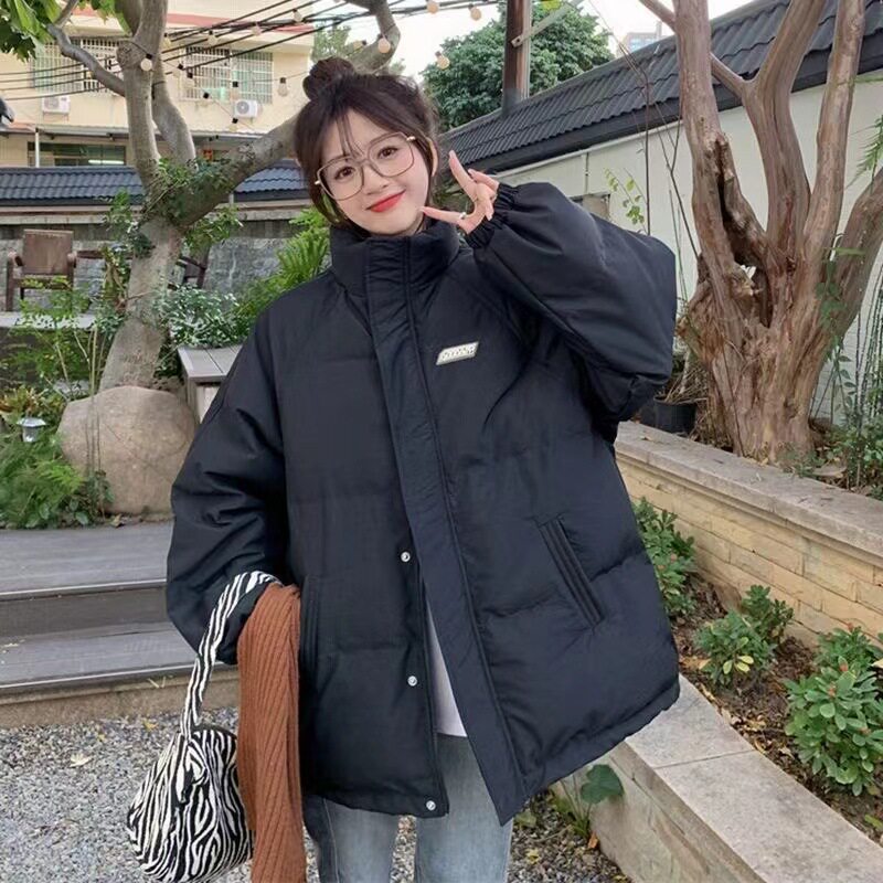 芯梵依诺品牌棉衣服女装奶乎乎新短款冬季面包服潮ins加厚袄外套