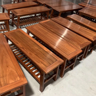 特价花梨木中式长条换鞋凳家用门口实木长方形穿鞋凳可坐红木板凳